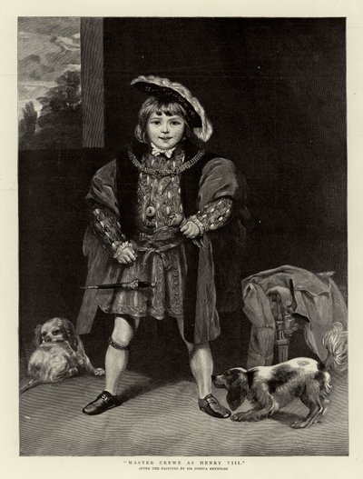Meester Crewe als Hendrik VIII door Joshua Reynolds