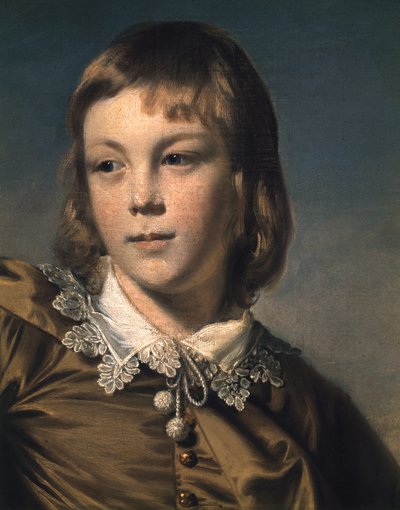 Meester Thomas Lister De Bruine Jongen, 1764 (detail) door Joshua Reynolds