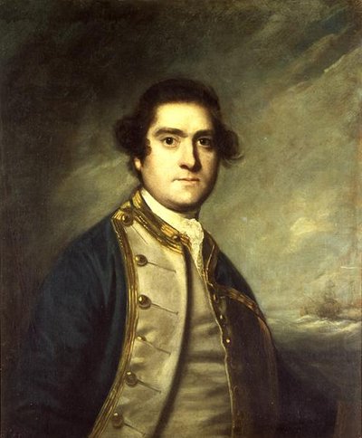 Portret van kapitein Thomas Cornewall door Joshua Reynolds