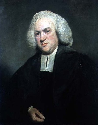 Portret van Dr. Joseph Warton Criticus door Joshua Reynolds