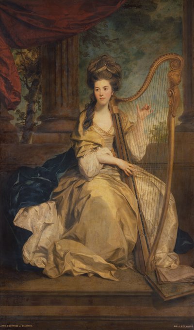 Portret van Jane Lindsay, gravin van Eglinton door Joshua Reynolds