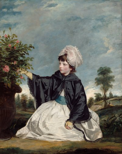 Portret van Lady Caroline Howard door Joshua Reynolds