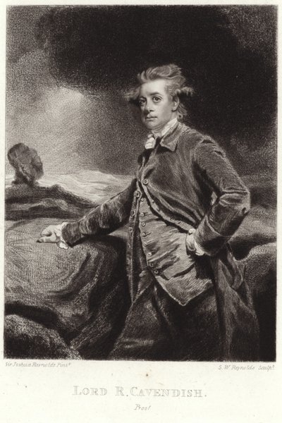 Portret van Lord Richard Cavendish door Joshua Reynolds