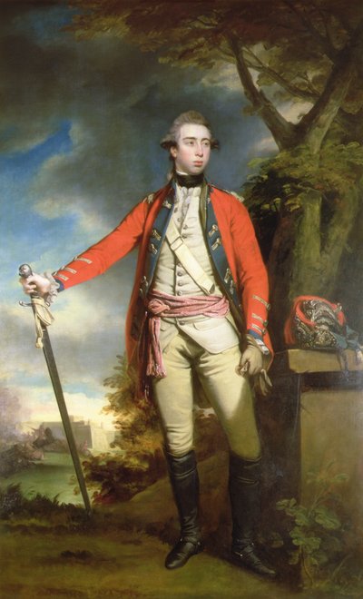 Portret van Lord de Ferrars door Joshua Reynolds