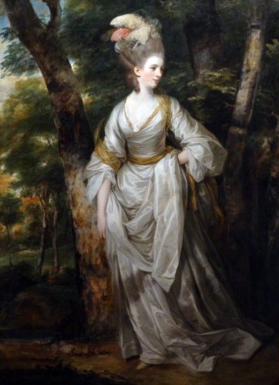 Portret van Mevrouw Elizabeth Karnak door Joshua Reynolds door Joshua Reynolds