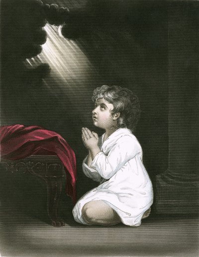 Samuel als jongen door Joshua Reynolds