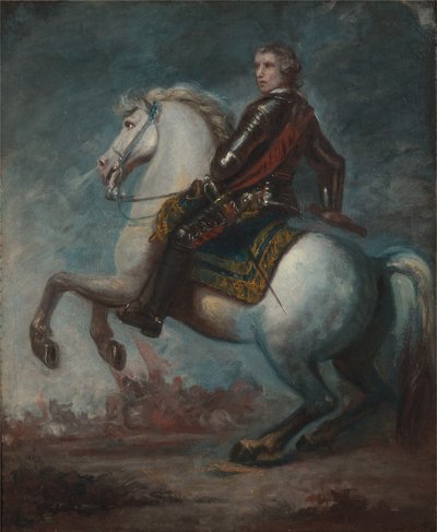 Sir Jeffery Amherst door Joshua Reynolds
