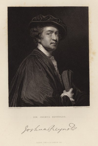Sir Joshua Reynolds door Joshua Reynolds