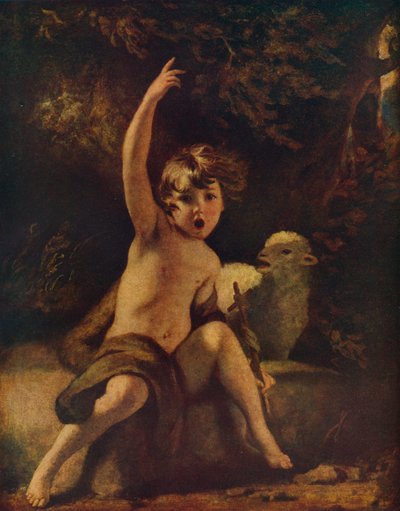 St. Johannes in de Wildernis door Joshua Reynolds