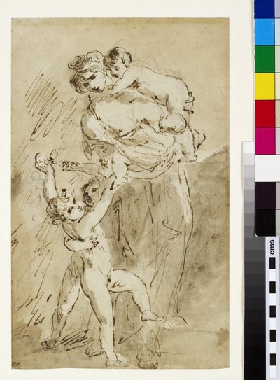 Studie van Liefdadigheid door Joshua Reynolds