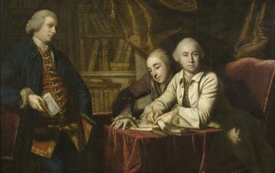 Het buitenfeest door Joshua Reynolds