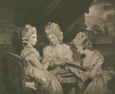 De Dames Waldegrave door Joshua after Reynolds