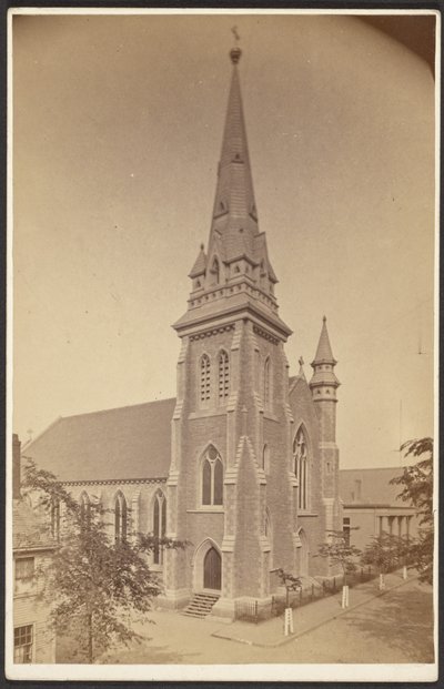 [Kerk, Boston]. door Josiah Johnson Hawes