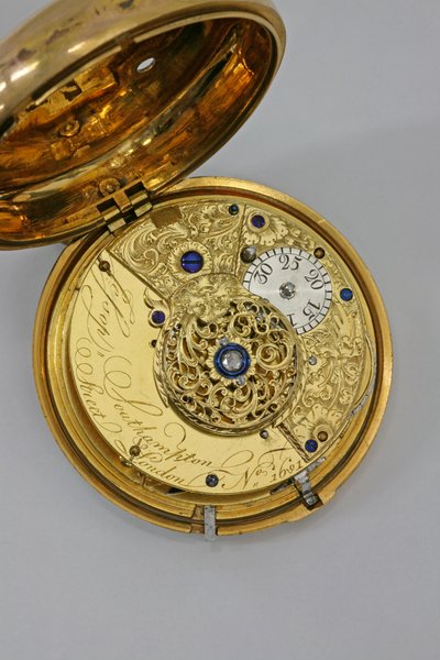 Interieur van een horloge door Josias Jessop