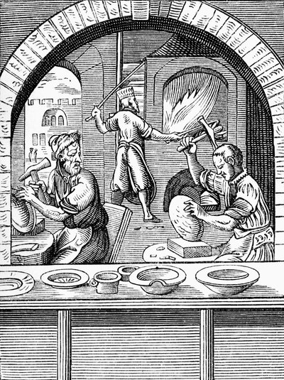 Bekkenmaker door Jost Amman