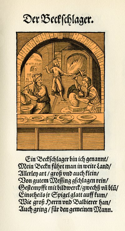 Bekkenmaker door Jost Amman