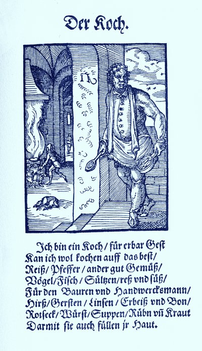 Kok door Jost Amman