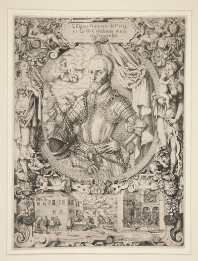 Gaspard de Coligny, Admiraal van Frankrijk door Jost Amman