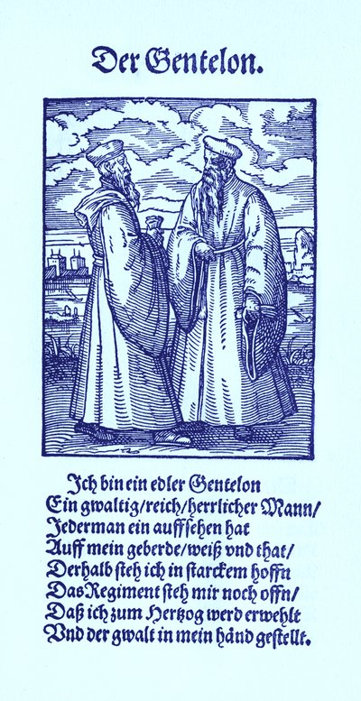 Edelman door Jost Amman