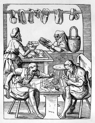 Schoenmaker door Jost Amman