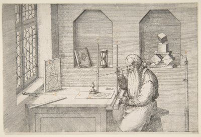 Wenzel Jamnitzer door Jost Amman