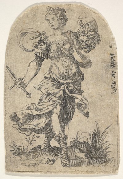 Judith, uit Beroemde Vrouwen van het Oude Testament door Jost Ammon