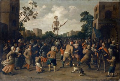 De strijd tegen de dood door Jost Cornelisz Droochsloot