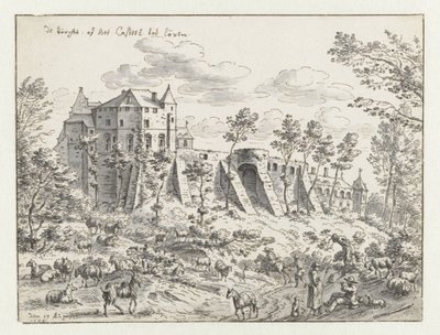 Kasteel van Leuven, 1675 door Josua de Grave