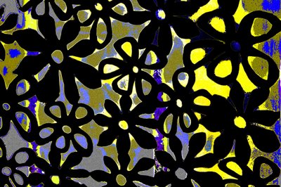 Bloemen, uit de serie, Italiaanse Synagoge, 2015 (foto) door Joy Lions