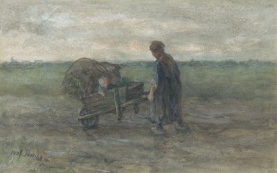 Terugkeer van de velden door Jozef (1824 1911) Israels