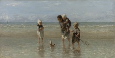 Kinderen van de Zee door Jozef  Israels