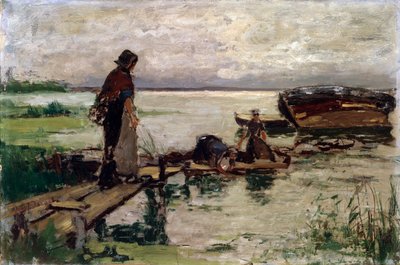 Aan de Kust door Jozef Israëls