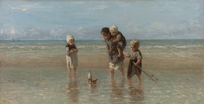 Kinderen van de zee door Jozef Israëls