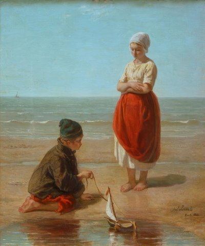Kinderen van vissers / Kinderen van de zee door Jozef Israëls