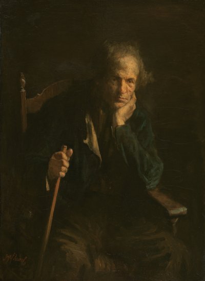 Ouderdom door Jozef Israëls