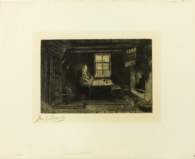 De moeder door Jozef Israëls