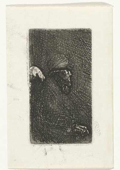 Zittende oude man door Jozef Israëls