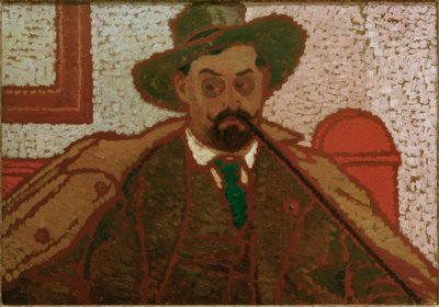 Portret van Lajos Rippl-Rónai door József Rippl Rónai