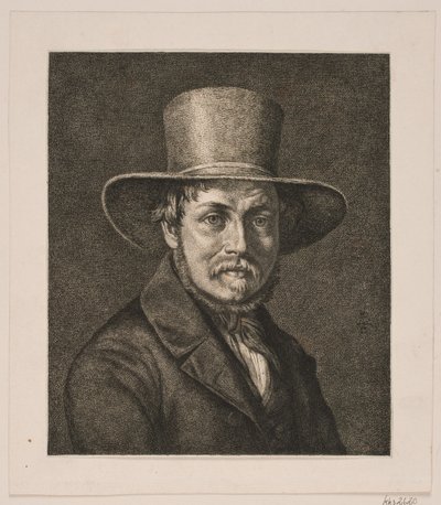 Christen Købke door Jørgen Roed