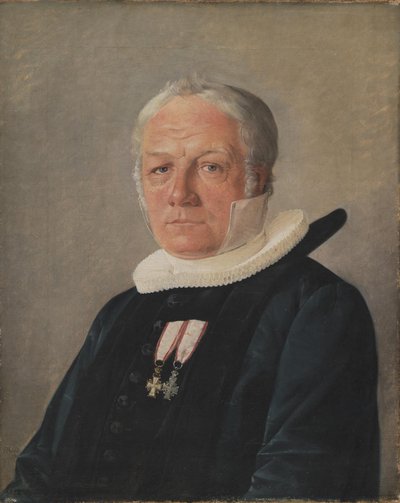 P.H. Mønster, plattelandsdeken in Sorø, later bisschop van Aarhus door Jørgen Roed