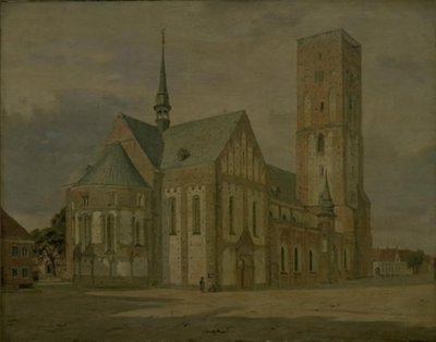 Kathedraal van Ribe door Jørgen Roed