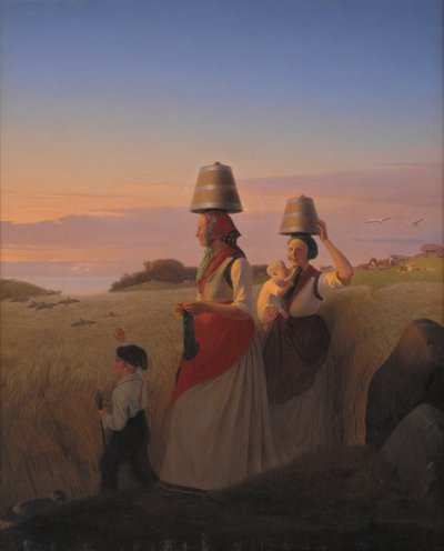 Landelijk tafereel door Jørgen Sonne