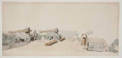 Deense schans. Met zware kanonnen door Jørgen V. Sonne