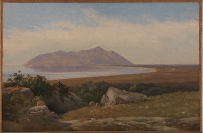 Monte Circeo gezien vanuit het district Terracina door Jørgen V. Sonne