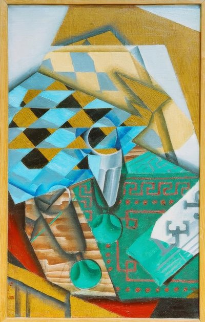 Het schaakbord door Juan Gris