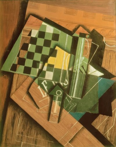 Het dambord door Juan Gris