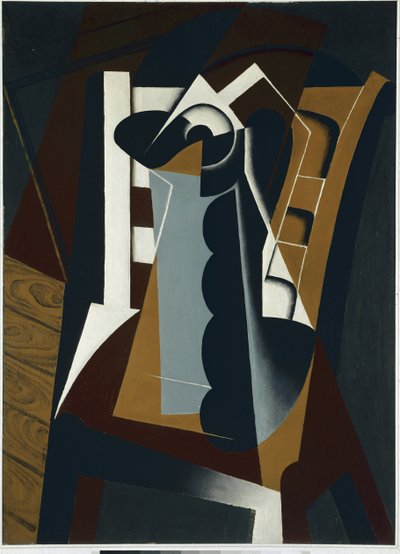 Stilleven op een stoel door Juan Gris