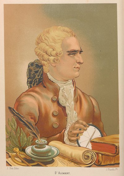 Portret van Jean le Rond D
