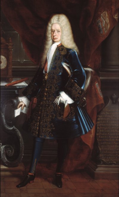 Portret van de Onderkoning, de Hertog van Linares door Juan Rodríguez Juárez