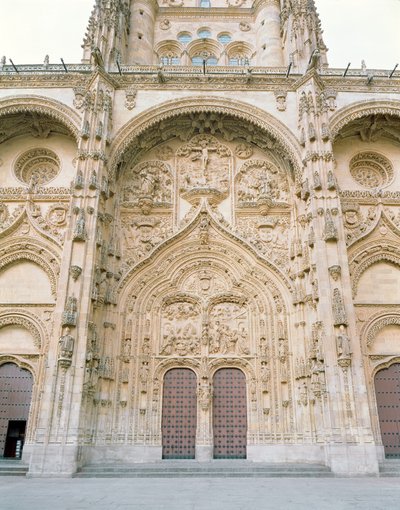 Puerta del Nacimiento door Juan and Rodrigo Gil de Hontanon